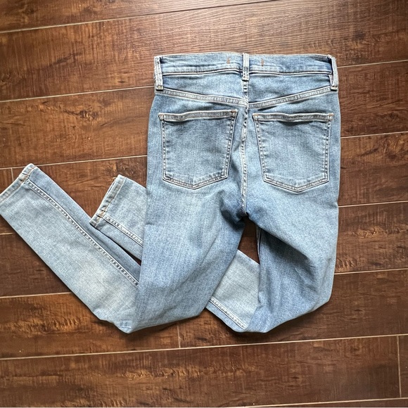 Free People High waisted Stretch Skinny Jean, size 25, 25R - Picture 2 of 8
